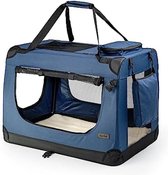 Opvouwbare Hondentransporttas voor Kleine Dieren - Donkerblauw, 101x69x70 cm