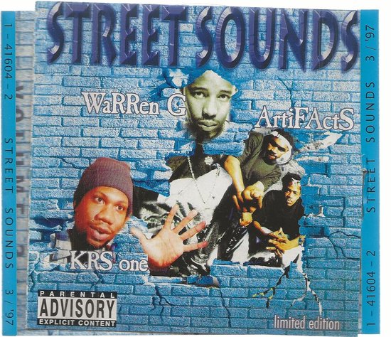 STREET SOUNDS vol 3 WARREN G ARTIFACTS KRS ONE SQUIRREL