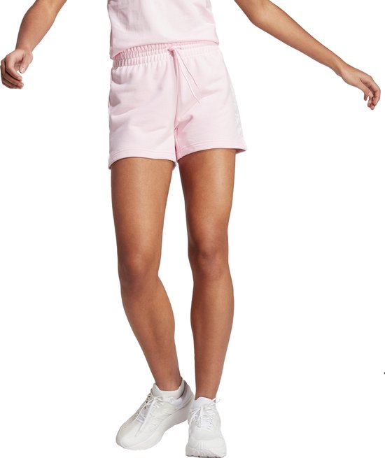Short adidas Sportswear Essentials Linear French Terry - Femme - Rose - M