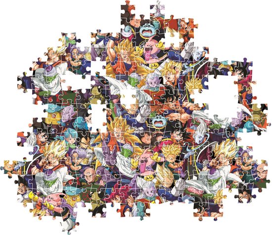 Clementoni - Puzzel - 1000 stukjes - Dragon Ball Super - Impossible ...