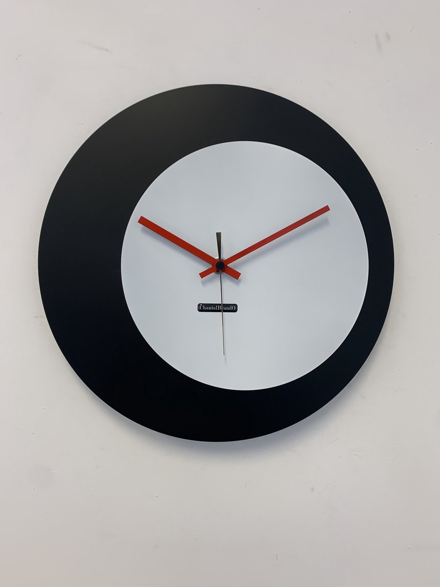 ChantalBrandO wandklok ECLIPS Modern Design