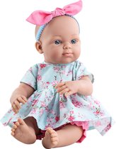 Paola Reina Minipikolines babypop blank meisje met blauwe ogen 32cm