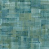 Exclusief luxe behang Profhome 375321-GU vliesbehang glad design mat blauw groen geel 5,33 m2