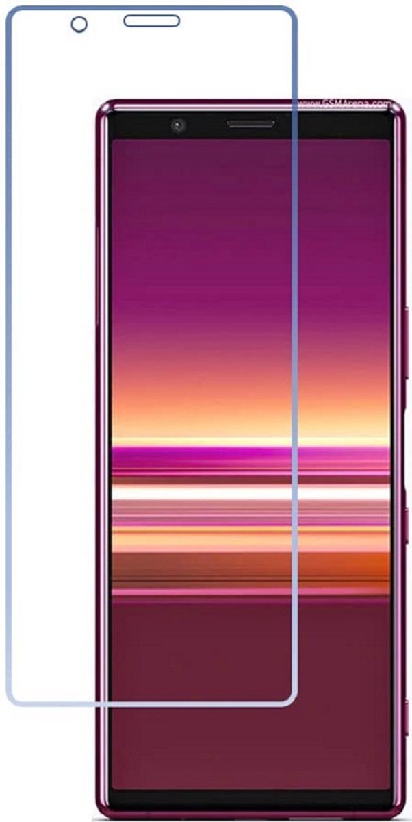 LuxeBass Screenprotector geschikt voor Sony Xperia 5 II - glas scherm - bescherming