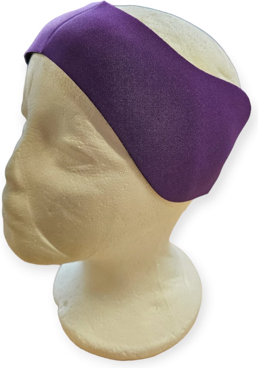 Goedkoopste Hoofdband zwemmen basic paars Large
