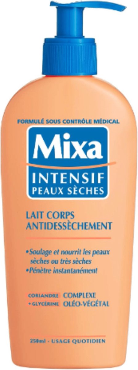 Goedkoopste MIXA - INTENSIF - MEDISCH FORMULE - BODY LOTION- VERZORGING DROOGHUID - ANTI UITDROGING - VERLICHT EN VOEDT DROOGHUID - PLANTAARDIGE OLIEËN - VERZACHTEND - HERSTELLEND - MAXI FORMAAT - 1 X 300ML