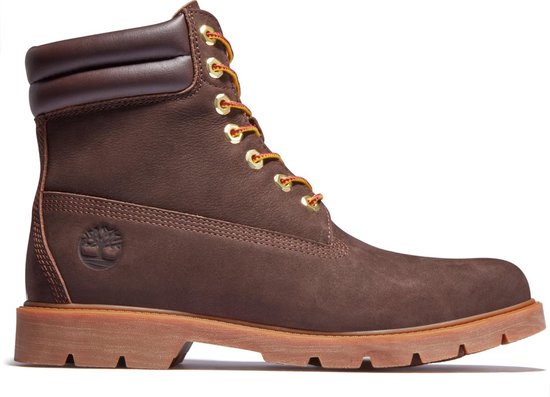Timberland 6 pouces Chaussures à lacets Basic résistantes à Water hautes - marron foncé - Taille 44,5