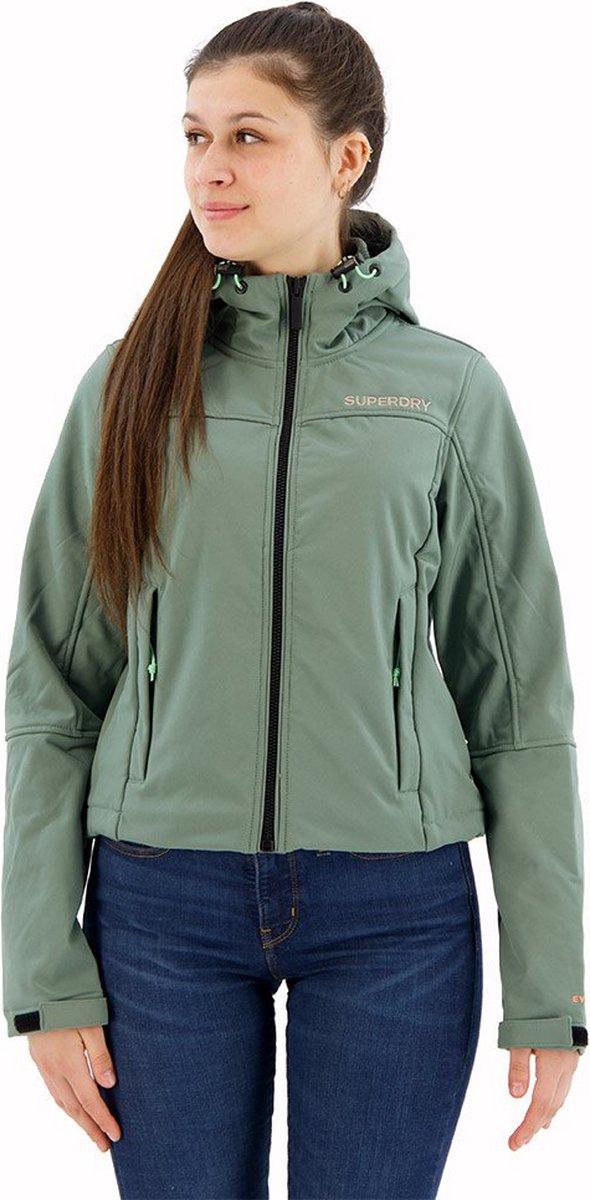 Superdry - Softshell trekkerjas met capuchon - Dames