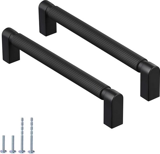 CILEYTION 10 stuks handgrepen voor keukenkasten, 128 mm boorgatafstand