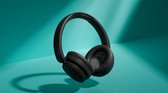 PHILIPS TAH5209BK lichtgewicht On Ear draadloze Bluetooth Headphones met Passive Noise Isolation - 65 uur afspeeltijd, natuurlijk geluid, heldere gesprekken, dynamische bass, 2 uur USB-laden - Zwart