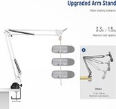 professional microphone arm - QuadCast Boom Arm Stand / microfoonhouder, microphone arm standard adjustable microphone stand - Microfoonstandaard40 x 11.8 x 4.9 centimetres