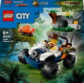 LEGO City Jungleonderzoekers: rode panda-missie met terreinwagen 60424