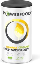PowerFood Organic Pre-Workout Banana 1kg