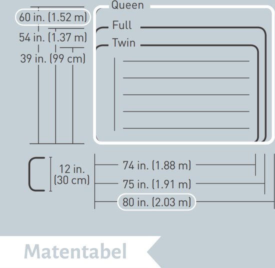 Bestway luchtbed - 2-Persoons - 152 x 203 x 30 cm - Grijs - Inclusief pomp - Reparatieset van Merkloos — afbeelding 5