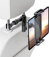 Auto Tablet Houder - Universele 4.4-11 inch Intrekbare Hoofdsteun Houder voor iPad iPhone/Samsung Galaxy Tabs/Kindle Fire HD - Zwart tablet holder for bed