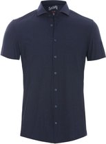 Pure - Chemise à manches courtes The Functional Navy - Taille 39 - Coupe moderne