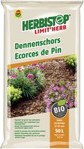 Herbistop Limit'Herb Dennenschors - 100% natuurlijk - type : pinus sylvestris 15-25 mm - beperkt onkruidgroei - zak 50L