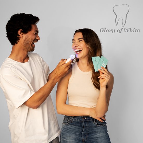 Glory of White - Professionele Tandenbleekset - Tanden Bleken - Teeth Whitening - Zonder Peroxide - Glory Of White