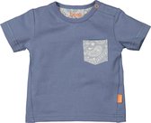 B.E.S.S. - Shirt sh.sl. Pocket Country Blue - maat 68