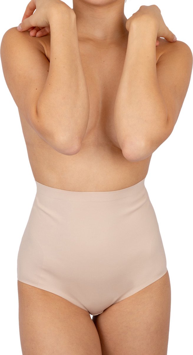 Nomi Shapewear - Corrigerende Slip voor Dames - Corrigeert de Buik - beige - Maat M