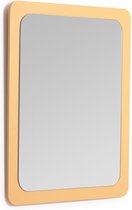 Kave Home - Velma spiegel in mosterd MDF 47 x 57 cm