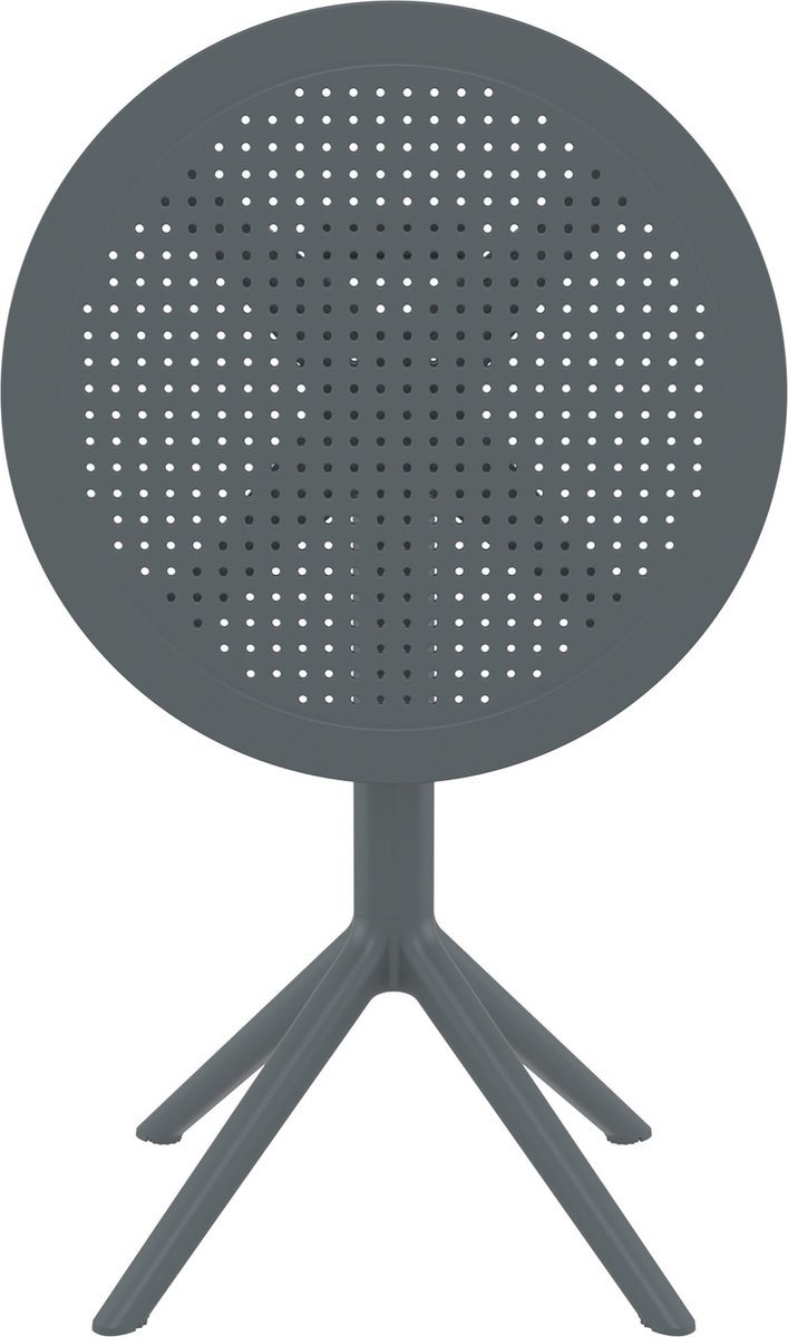 Table Pliante CLP Sky Ronde Ou Carrée - Pour Intérieur/Extérieur, Léger Et Résistant Aux UV