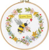 Bothy Threads Eleanor Teasdale Queen Bee borduurpakket incl. borduurring