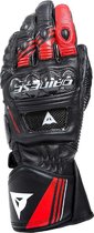 Dainese Druid 4 Leather Gloves Black Lava Red White L - Maat L - Handschoen