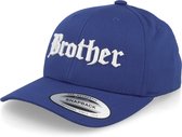 Hatstore- Kids Brother Old English 3d Blue Adjustable - Kiddo Cap Cap