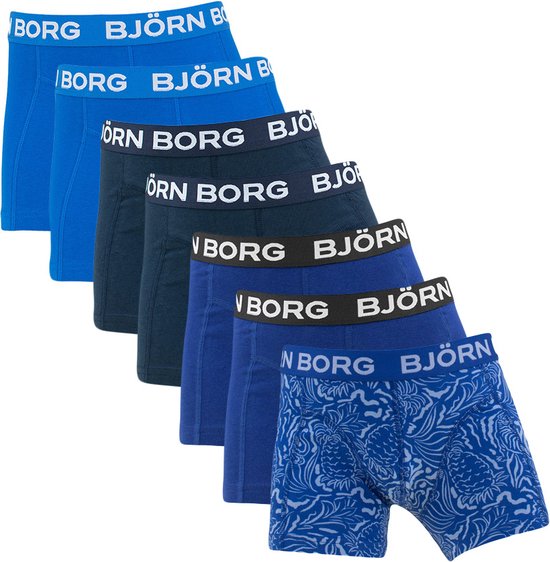 Björn Borg boxers en coton stretch 7P pour garçons basic core multi - 170/176