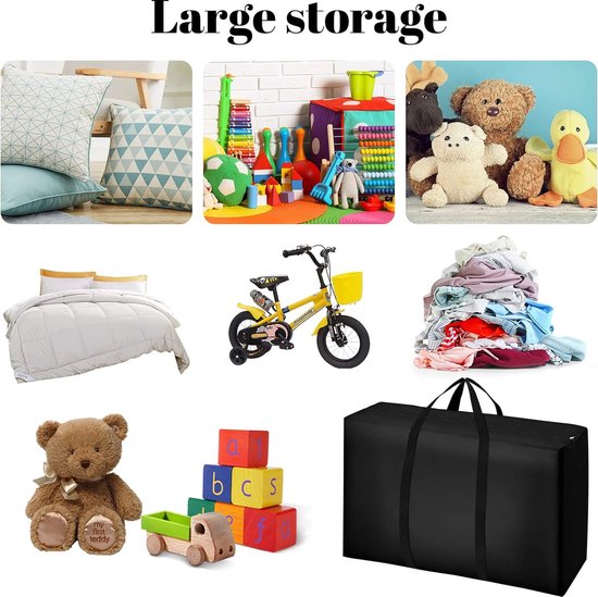 SEPSCO 2 Stks Grote Opbergtas, 105L Onderbed Kleding