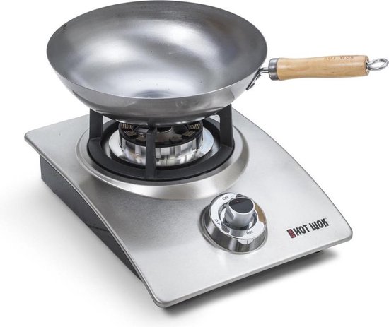 Wokbrander 4,5kW Silverline - Hot Wok — afbeelding 5