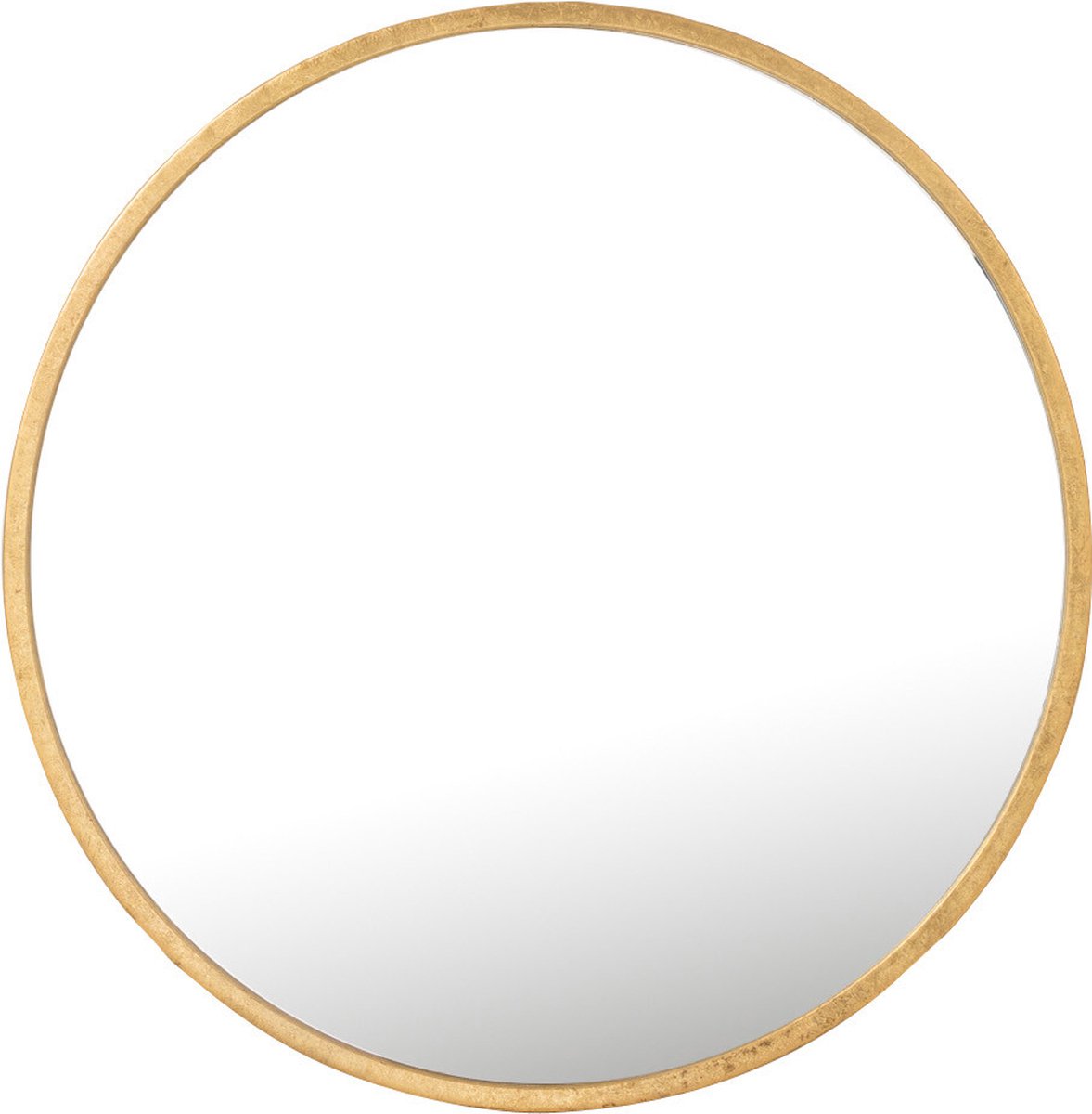 J-Line spiegel Mona Rond - ijzer/glas - goud - medium - Ø 50 cm