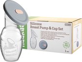 Haakaa borstpomp Generatie 1 inclusief siliconen deksel - borstvoeding - moedermelk opvangen