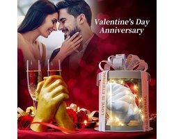 3D Hand Casting Kits voor Paar | Verjaardagscadeaus voor Paar | Cadeaus voor Bruiloft Verjaardag | Verlovingscadeaus | Pottenbakkerset voor Volwassenen | Geschenken voor Haar en Hem
