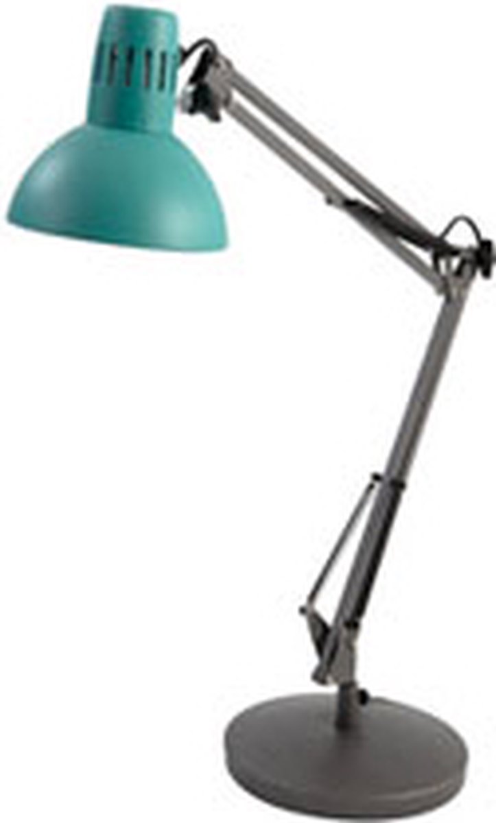 ALBA - Architectenlamp - Rood/Grijs - Metaal - 6 Watt