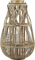 TONGA - Lantaarn - Lichte houtkleur - Bamboehout