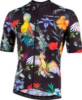 Nalini Heren Fietsshirt korte mouwen - wielrenshirt Multi - FUNNY JERSEY Fantasy jungle - XXXL