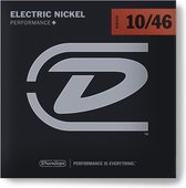 Dunlop E-Git.snaren de 10-46 nikkel omwonden - Elektrische gitaarsnaren