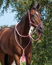 QHP combi Liberty - taille Cheval - rose flamant