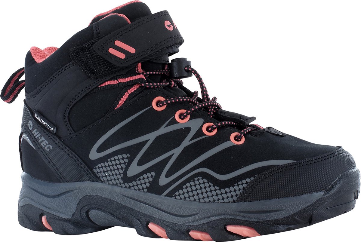 Hi-Tec Blackout Waterbestendig Wandelschoenen voor Kinderen Zwart