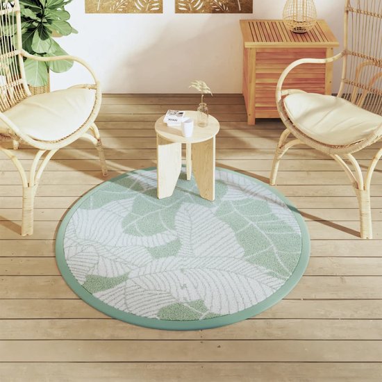 vidaXL - Buitenkleed - Ã - 120 - cm - polypropeen - groen van VidaXL — afbeelding 3