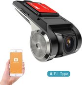 Dashcam de voiture - 720P HD - Angle de vision de 170 degrés - 64 Go - Connexion USB