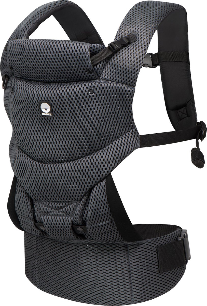 DOOKY Draagzak Urban Comfort Grijs Saffier