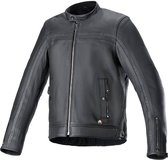 Alpinestars Dyno Leather Jacket Black Black 3XL - Maat - Jas