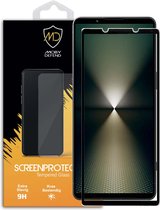 Sony Xperia 1 VI Screenprotector - MobyDefend Screensaver Met Zwarte Randen - Gehard Glas - Glasplaatje Geschikt Voor Sony Xperia 1 VI