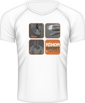 Sneldrogend sportshirt 'Dit is #judo' Nihon | Wit (Maat: 6 (140))