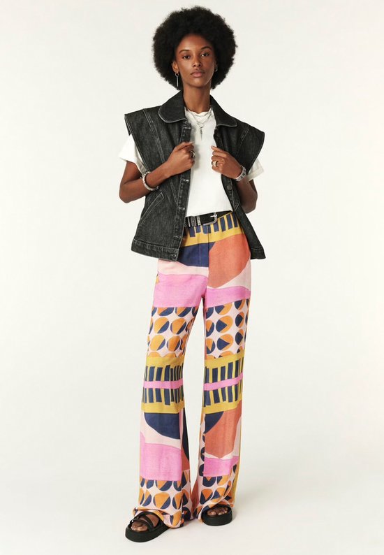 BA&SH - Broek Multicolor Mallory Pantalons Multicolor 1e24mall