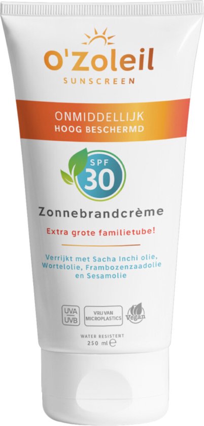 O'Zoleil Zonnebrandcrème Familieverpakking SPF 30 - 250 ml
