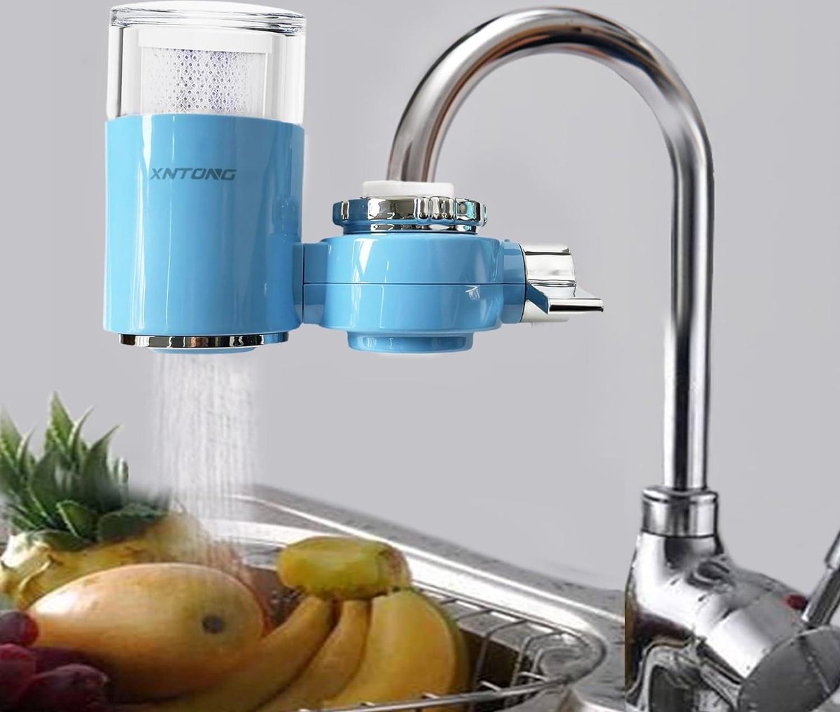 XNTONG Waterfilter voor thuis, keuken, lood, chloor, zand, zware